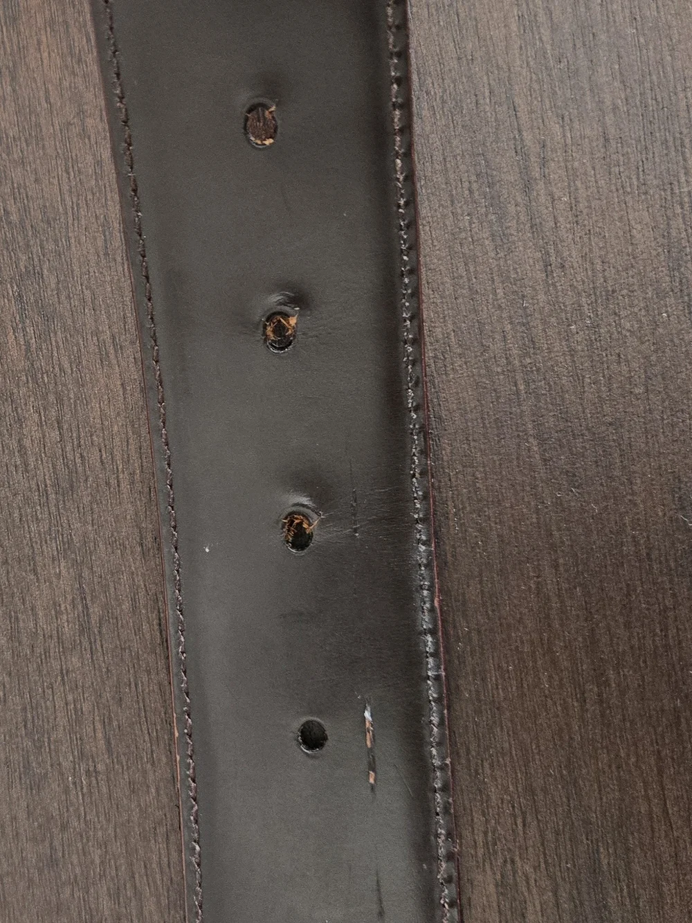 Salvatore Ferragamo Black Leather Belt with Silver Buckle